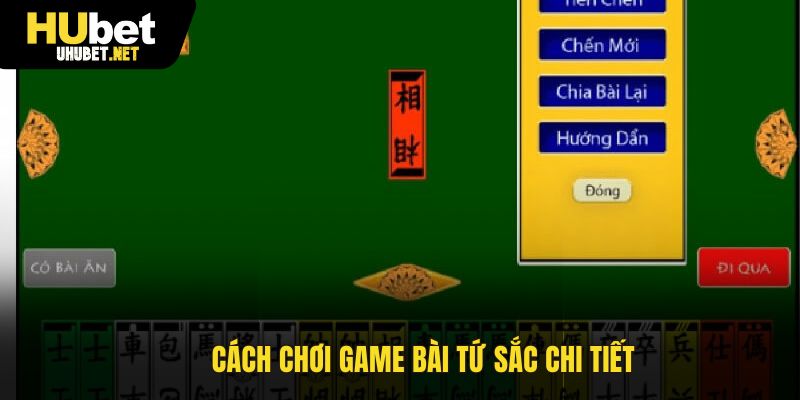 Cách chơi game bài Tứ Sắc chi tiết từ A - Z